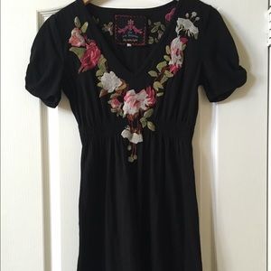 JW Johnny Was LA black Dress